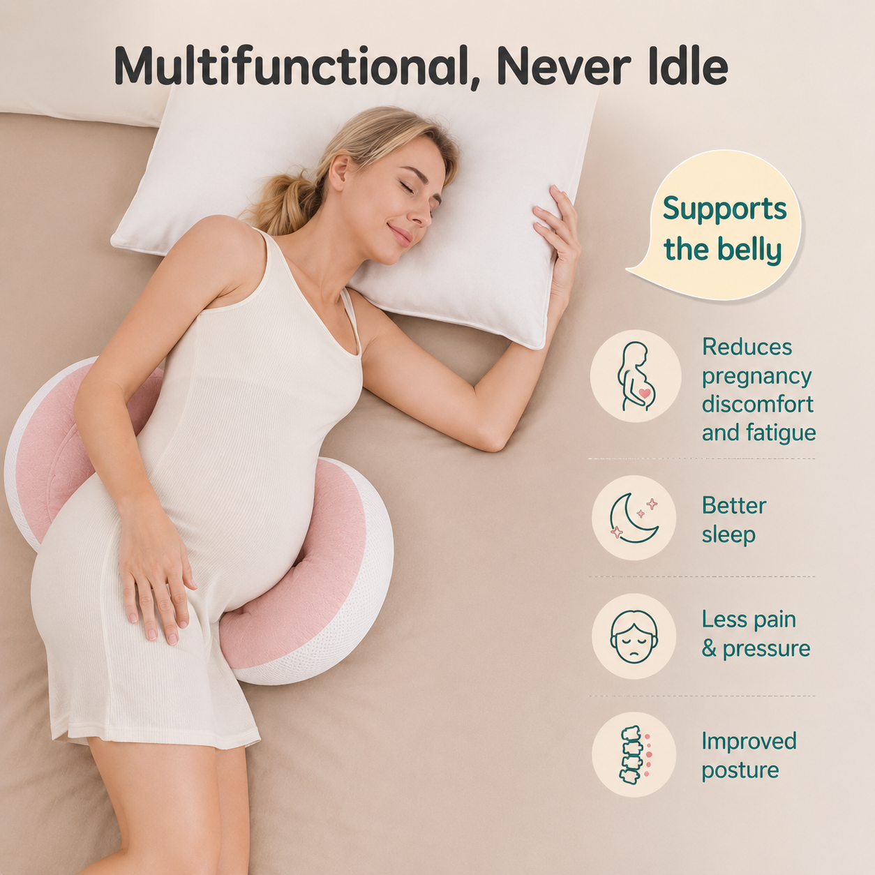 VacRest Pregnancy Pillow
