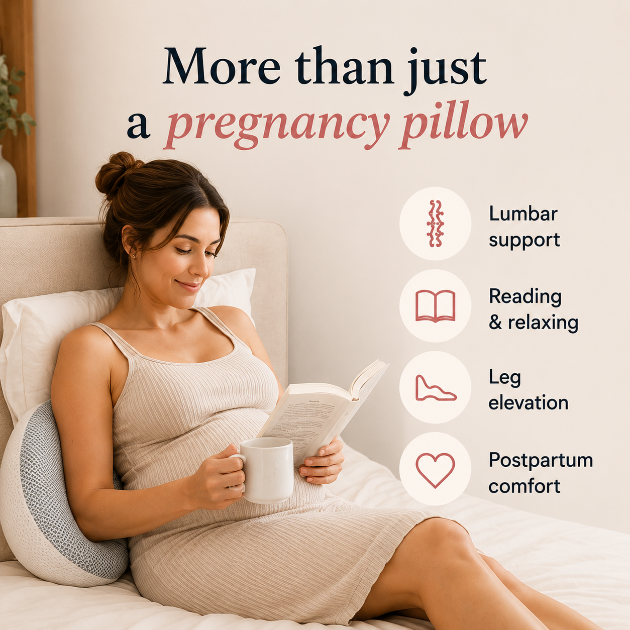 VacRest Pregnancy Pillow