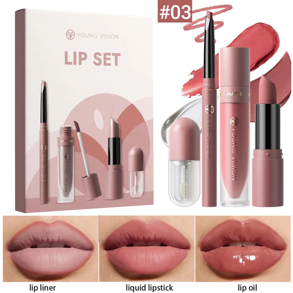 10pcs Lip Set