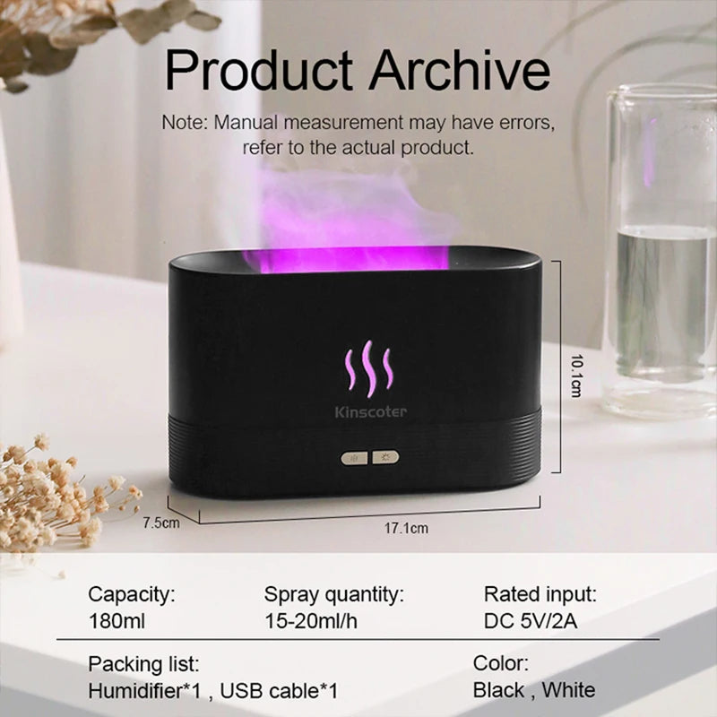 VacFlame Bedtime Aroma Diffuser