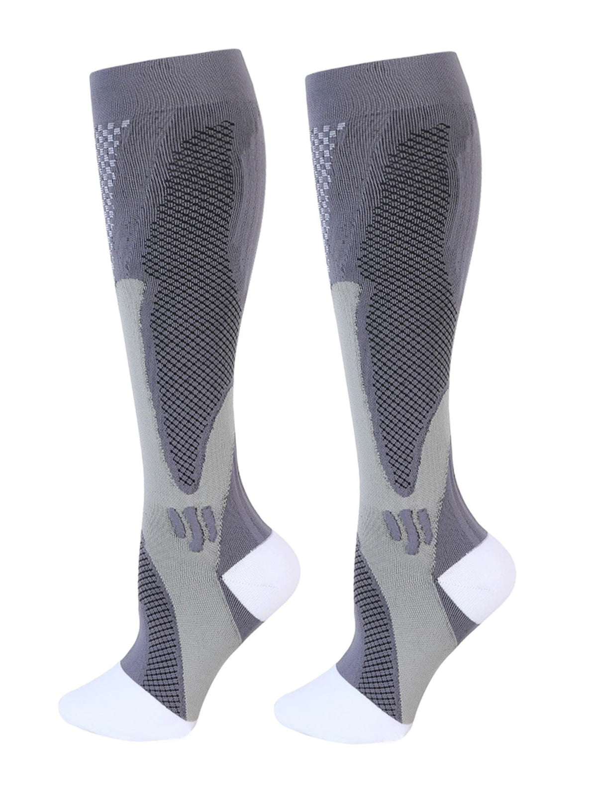 ShiftForce™ Compression Work Socks — Grey